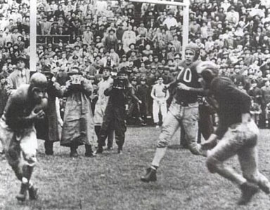 1942 Ohio State-Michigan Action